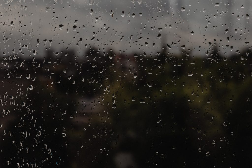 rain drops on a window